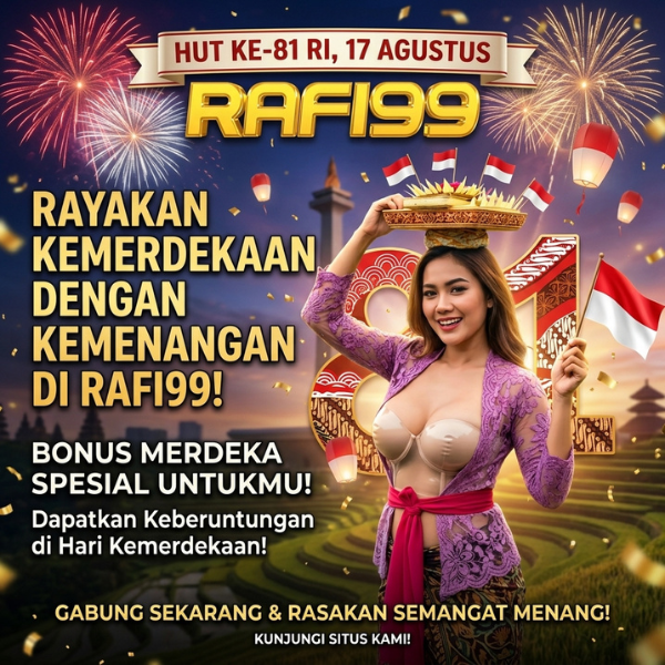  RAFI99 - Bandar Slot Online Terbesar CQ9 Taruhan Terendah Gampang Jackpot Kakap