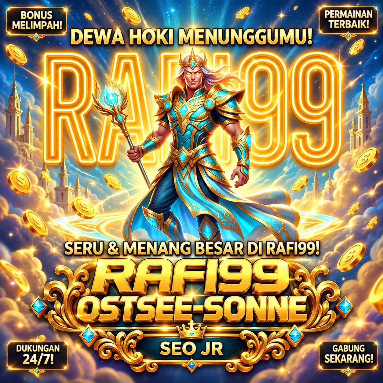  RAFI99 X OSTSEE-SONNE Event Slot Harian, Pool Prize Puluhan Juta!