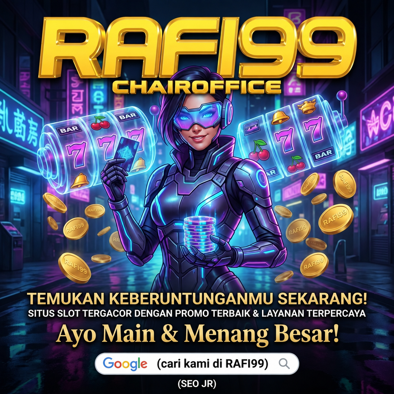 RAFI99 X CHAIROFFICE Sikat Habis Perkalian Raksasa & Bawa Pulang Maxwin Hari Ini! by Hey siriusly